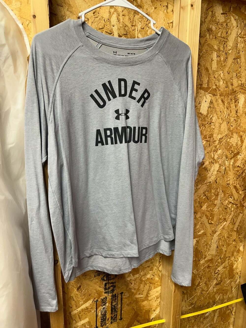 Under Armour Long Sleeve Shirt MD Gray HeatGear